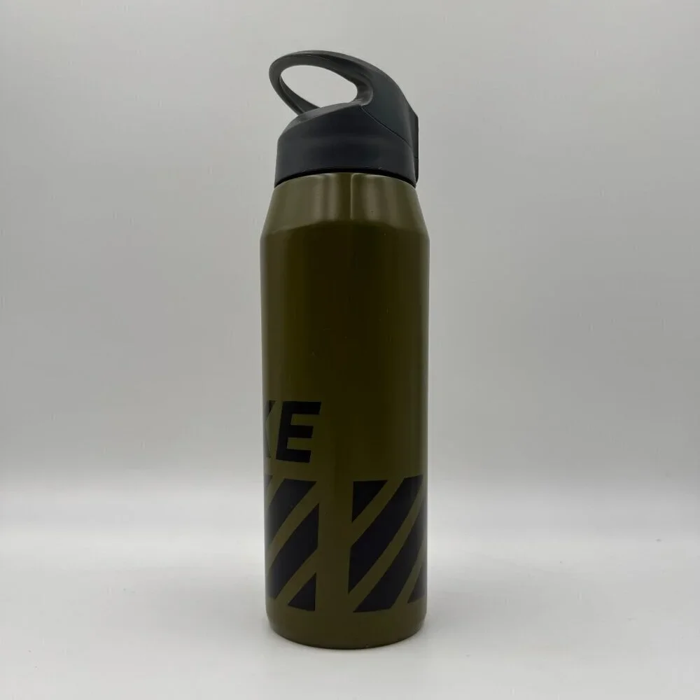 Nike SS Hypercharge Chug Olive Green Bottle 32oz